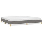  Posteljni okvir temno siv 200x200 cm blago, (20725786) | Shoptok.si