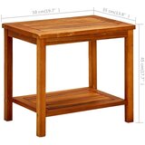 vidaXL stolić za kavu 50 x 35 x 45 cm od masivnog bagremovog drva | shoptok.hr