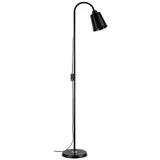 Podna lampa crna Lucia