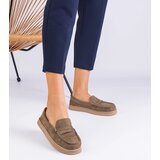 Gemre Green women's eco-suede loafers Sevilia | shoptok.hr