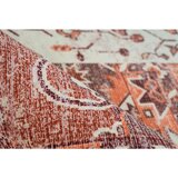 Kayoom RAVNO TKANA PREPROGA Indiana 425 Multi / Terra 120/170 cm tkano večbarvno, terakota | Shoptok.si