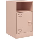 Maison Chic Nočna omarica - Nočna miza roza 34,5x39x62 cm jeklo, (21686838) Cene