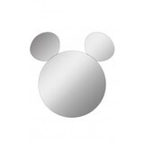 Hanah home ogledalo sa led osvetljenjem mickey silver white
