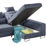 Hom`in sedežna garnitura, gladka tkanina temno siva | Shoptok.si