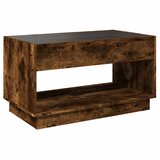  Stolić s beskonačnim LED svjetlima boja hrasta 90x50x50 cm | Eponuda.com