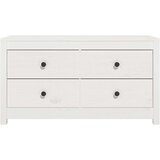  TV omarica bela 100x40x54 cm trdna borovina, (20654684) | Shoptok.si