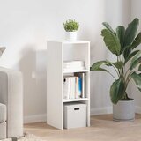  Polica za knjige s mogućnošću slaganja bijela 30x30x80 cm | shoptok.hr
