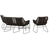 Venture Home Davao vrtna lounge garnitura, smeđa | shoptok.hr