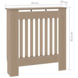 vidaXL pokrov za radiator mdf 78 cm | Shoptok.si