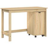  Set ormara za radne stolove 2 kom. Smeđa Masivna borovina | shoptok.hr