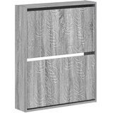  Ormar za cipele na zidu DELFT 71 x 17 x 86 cm Konstruirano drvo - Siva Sonoma | shoptok.hr