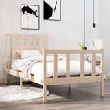  Posteljni okvir iz trdnega lesa 90x190 cm, (20643848) Cene