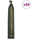  Vreće s pijeskom 50 pcs Tamnozelena 100 x 25 cm HDPE | shoptok.hr