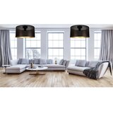  stropna svetiljka aldo 1xE27/60W/230V prečnik 40 cm crna | Eponuda.com