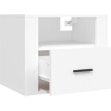  Zidni noćni ormarići 2 kom bijeli 50 x 36 x 40 cm | shoptok.hr
