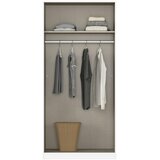home24 OMARA S KLASIČNIMI VRATI, siva | Shoptok.si
