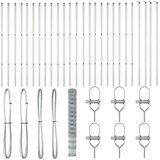  Stup za ogradu Galvanizirano 50 x 1,6 m Čelik | shoptok.hr