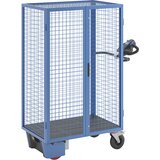 eurokraft pro nivojski voziček z električnim pogonom, dvokrilna vrata, dxšxv 1470 x 740 x 1800 mm, svetlo modre barve Cene