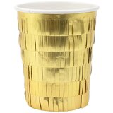 Meri Meri Papirnate jednokratne čaše u setu 8 kom Gold Fringe Party – | shoptok.hr