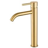 Armal Rubi baterija za lavabo visoka 26,5cm bez pilete zlatna brušena RUB21ZL | Eponuda.com