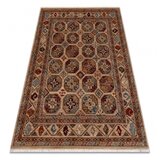 RugsX Volnena preproga KESHAN Čopki, Okvir, orientalski 7874/53555 bež / oranžna 80x145 cm, (5000176536) | Shoptok.si