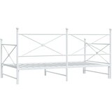  Krevet na rasklapanje bez madraca bijeli 100x190 cm čelik | shoptok.hr