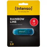 USB-ključ Rainbow Line, 4 GB, USB 2.0 3502450