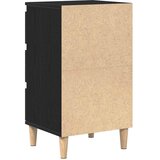  Noćni ormar Crni hrast 40 x 35 x 70 cm Konstruirano drvo | shoptok.hr