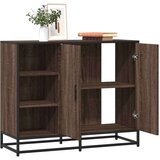 vidaXL Komoda smeđi hrast 92x35x76 cm izrađeno drvo Cijene