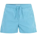 Calvin Klein Swimwear Kratke kopalne hlače svetlo modra