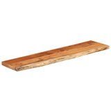 Stolna Mizna plošča 160x40x3,8 cm pravokotna akacija naraven rob | Shoptok.si