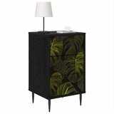  Noćni ormar ELBURG Crni hrast 36 x 33 x 61 cm Konstruirano drvo | shoptok.hr