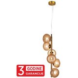 Mitea Lighting Visilica staro zlato PRISMA MAP9526-6A 6xG9 + amber 3Y | Eponuda.com