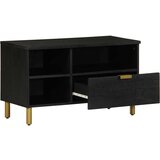 Maison Chic TV omarica - TV enota - Televizijska omarica črna 80x33x46 cm iz umetnega lesa, (21701846) | Shoptok.si