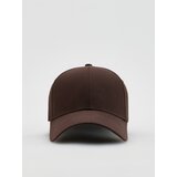 Reserved Pamučna bejzbolska kapa - tamnosmeđe | shoptok.hr