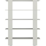 noo.ma Svijetlo siva metalna biblioteka 120x156x37 cm Hes – | shoptok.hr
