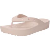 Crocs CLASSIC PLATFORM FLIP W, ženske japanke, bež 207714 | ePonuda.com