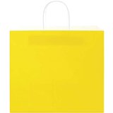  Papirnate vrećice 50 kom s ručkama žute 32x22x28 cm | shoptok.hr