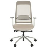 MID.YOU Pisarniški Stol Chiaro T2 White, Bež, Siva | Shoptok.si