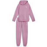 Puma komplet trenerka za devojčice Loungewear Suit FL G, 683320-48, Bež Cene