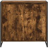  Pomoćni ormarić Dimni hrast 79 x 36 x 75 cm Konstruirano drvo | shoptok.hr