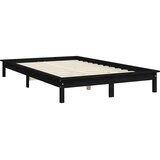  Okvir za krevet crni 120 x 200 cm od masivne borovine | Eponuda.com
