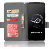 INORCO Za telefon Asus ROG Phone 7 5G preklopno stojalo za telefon lupina PU usnjena denarnica proti padcu torbica s teksturo litchi telefonski ovitek, (22035611) | Shoptok.si