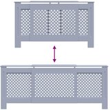  Pokrov za radijator MDF sivi 205 cm | shoptok.hr