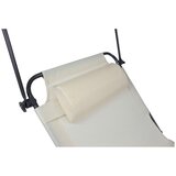 Ambia Garden Vrtni Ležalnik Bindox L, Krem | Shoptok.si