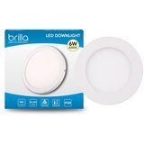 BRILLA LED SLIM NADGRADNI PANEL OKRUGLI 6W | shoptok.hr