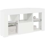  Kotni LED TV ormar Zidne Visoki sjaj bijela 100 x 40 x 50 cm | shoptok.hr
