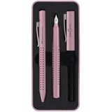  GARNITURA OLOVKA KEMIJSKA PLUS NALIVPERO GRIP 2010 HARMONY U MET.KUTIJI FABER CASTELL 201528 ROZA | Shoptok.si