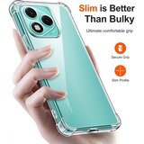 Techsuit Shockproof Clear Silicone prozirna maskica otporna na udarce za Honor 600 Lite | Eponuda.com