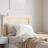 Maison Chic posteljno vzglavje - vzglavna omarica - nočna omarica 90x104 cm trdna borovina, (21704422) | Shoptok.si